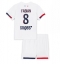 Maillot de football Réplique Paris Saint-Germain Fabian Ruiz #8 Extérieur Enfant 2025-26 Manche Courte (+ Pantalon court)