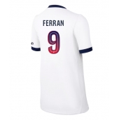 Maillot de football Réplique Paris Saint-Germain Ferran Torres #9 Extérieur Femme 2026-27 Manche Courte