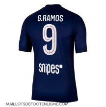 Maillot de football Réplique Paris Saint-Germain Goncalo Ramos #9 Domicile 2025-26 Manche Courte
