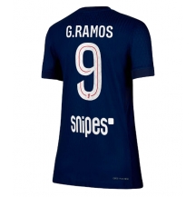 Maillot de football Réplique Paris Saint-Germain Goncalo Ramos #9 Domicile Femme 2025-26 Manche Courte