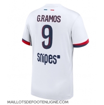 Maillot de football Réplique Paris Saint-Germain Goncalo Ramos #9 Extérieur 2025-26 Manche Courte