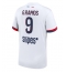 Maillot de football Réplique Paris Saint-Germain Goncalo Ramos #9 Extérieur 2025-26 Manche Courte