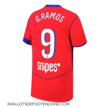 Maillot de football Réplique Paris Saint-Germain Goncalo Ramos #9 Troisième 2025-26 Manche Courte