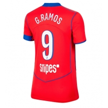 Maillot de football Réplique Paris Saint-Germain Goncalo Ramos #9 Troisième Femme 2025-26 Manche Courte