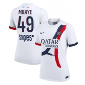 Maillot de football Réplique Paris Saint-Germain Ibrahim Mbaye #49 Extérieur Femme 2025-26 Manche Courte