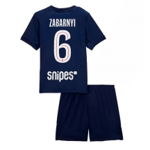 Maillot de football Réplique Paris Saint-Germain Illia Zabarnyi #6 Domicile Enfant 2025-26 Manche Courte (+ Pantalon court)