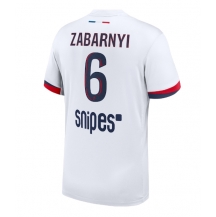 Maillot de football Réplique Paris Saint-Germain Illia Zabarnyi #6 Extérieur 2025-26 Manche Courte
