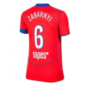 Maillot de football Réplique Paris Saint-Germain Illia Zabarnyi #6 Troisième Femme 2025-26 Manche Courte