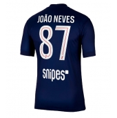 Maillot de football Réplique Paris Saint-Germain Joao Neves #87 Domicile 2025-26 Manche Courte