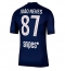 Maillot de football Réplique Paris Saint-Germain Joao Neves #87 Domicile 2025-26 Manche Courte
