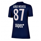 Maillot de football Réplique Paris Saint-Germain Joao Neves #87 Domicile Femme 2025-26 Manche Courte