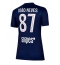 Maillot de football Réplique Paris Saint-Germain Joao Neves #87 Domicile Femme 2025-26 Manche Courte