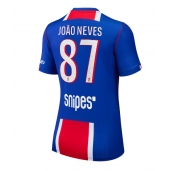 Maillot de football Réplique Paris Saint-Germain Joao Neves #87 Domicile Femme 2026-27 Manche Courte