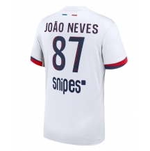 Maillot de football Réplique Paris Saint-Germain Joao Neves #87 Extérieur 2025-26 Manche Courte