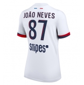 Maillot de football Réplique Paris Saint-Germain Joao Neves #87 Extérieur Femme 2025-26 Manche Courte