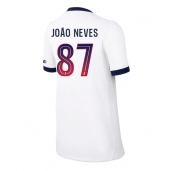 Maillot de football Réplique Paris Saint-Germain Joao Neves #87 Extérieur Femme 2026-27 Manche Courte