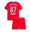 Maillot de football Réplique Paris Saint-Germain Joao Neves #87 Troisième Enfant 2025-26 Manche Courte (+ Pantalon court)