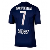 Maillot de football Réplique Paris Saint-Germain Khvicha Kvaratskhelia #7 Domicile 2025-26 Manche Courte