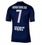 Maillot de football Réplique Paris Saint-Germain Khvicha Kvaratskhelia #7 Domicile 2025-26 Manche Courte