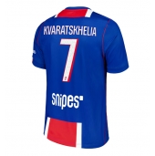 Maillot de football Réplique Paris Saint-Germain Khvicha Kvaratskhelia #7 Domicile 2026-27 Manche Courte
