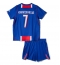 Maillot de football Réplique Paris Saint-Germain Khvicha Kvaratskhelia #7 Domicile Enfant 2026-27 Manche Courte (+ Pantalon court)