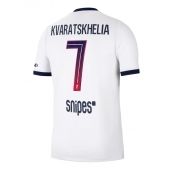 Maillot de football Réplique Paris Saint-Germain Khvicha Kvaratskhelia #7 Extérieur 2026-27 Manche Courte