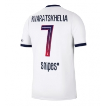 Maillot de football Réplique Paris Saint-Germain Khvicha Kvaratskhelia #7 Extérieur 2026-27 Manche Courte