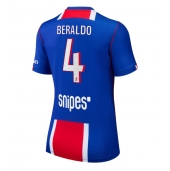 Maillot de football Réplique Paris Saint-Germain Lucas Beraldo #4 Domicile Femme 2026-27 Manche Courte