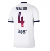 Maillot de football Réplique Paris Saint-Germain Lucas Beraldo #4 Extérieur 2026-27 Manche Courte