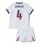 Maillot de football Réplique Paris Saint-Germain Lucas Beraldo #4 Extérieur Enfant 2026-27 Manche Courte (+ Pantalon court)