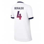 Maillot de football Réplique Paris Saint-Germain Lucas Beraldo #4 Extérieur Femme 2026-27 Manche Courte