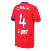 Maillot de football Réplique Paris Saint-Germain Lucas Beraldo #4 Troisième 2025-26 Manche Courte
