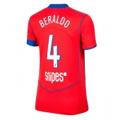 Maillot de football Réplique Paris Saint-Germain Lucas Beraldo #4 Troisième Femme 2025-26 Manche Courte