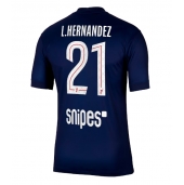 Maillot de football Réplique Paris Saint-Germain Lucas Hernandez #21 Domicile 2025-26 Manche Courte