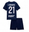 Maillot de football Réplique Paris Saint-Germain Lucas Hernandez #21 Domicile Enfant 2025-26 Manche Courte (+ Pantalon court)