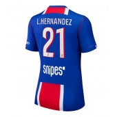 Maillot de football Réplique Paris Saint-Germain Lucas Hernandez #21 Domicile Femme 2026-27 Manche Courte