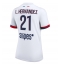 Maillot de football Réplique Paris Saint-Germain Lucas Hernandez #21 Extérieur Femme 2025-26 Manche Courte