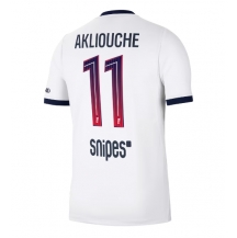 Maillot de football Réplique Paris Saint-Germain Maghnes Akliouche #11 Extérieur 2026-27 Manche Courte