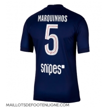 Maillot de football Réplique Paris Saint-Germain Marquinhos #5 Domicile 2025-26 Manche Courte