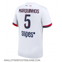 Maillot de football Réplique Paris Saint-Germain Marquinhos #5 Extérieur 2025-26 Manche Courte