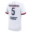 Maillot de football Réplique Paris Saint-Germain Marquinhos #5 Extérieur 2025-26 Manche Courte
