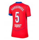 Maillot de football Réplique Paris Saint-Germain Marquinhos #5 Troisième Femme 2025-26 Manche Courte
