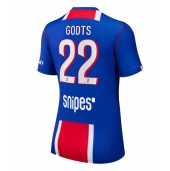 Maillot de football Réplique Paris Saint-Germain Mika Godts #22 Domicile Femme 2026-27 Manche Courte