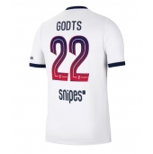Maillot de football Réplique Paris Saint-Germain Mika Godts #22 Extérieur 2026-27 Manche Courte