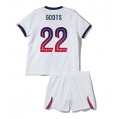 Maillot de football Réplique Paris Saint-Germain Mika Godts #22 Extérieur Enfant 2026-27 Manche Courte (+ Pantalon court)