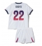 Maillot de football Réplique Paris Saint-Germain Mika Godts #22 Extérieur Enfant 2026-27 Manche Courte (+ Pantalon court)