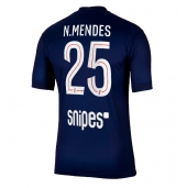 Maillot de football Réplique Paris Saint-Germain Nuno Mendes #25 Domicile 2025-26 Manche Courte
