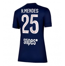 Maillot de football Réplique Paris Saint-Germain Nuno Mendes #25 Domicile Femme 2025-26 Manche Courte