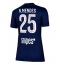 Maillot de football Réplique Paris Saint-Germain Nuno Mendes #25 Domicile Femme 2025-26 Manche Courte