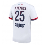 Maillot de football Réplique Paris Saint-Germain Nuno Mendes #25 Extérieur 2025-26 Manche Courte
